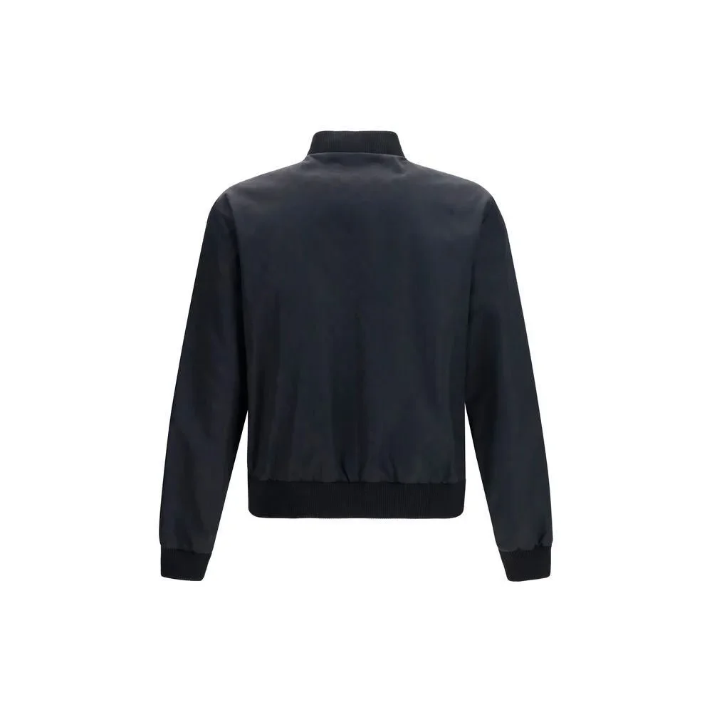 Gucci Black Polyamide Bomber